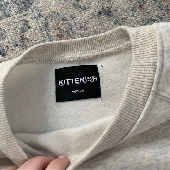 Kittenish cropped sweatshirt - Picture 4 of 4